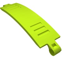 18944 - Technic Panel Curved 3 x 13 - Lime