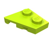 24307 - Wedge Plate 2 x 2 Right - Lime