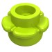 24866 - Plant, Flower, Plate Round 1 x 1 with 5 Petals - Lime