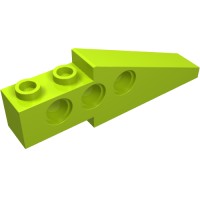 2744 - Technic Slope Long 1 x 6 with 3 Pin Holes - Lime