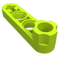 2825 - Technic Beam 1 x 4 Thin with Stud Connector - Lime