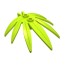 30239 - Lime - Plant, Leaves 6 x 5 Swordleaf [Clip]