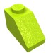 3040b - Slope 45Â° 2 x 1 with Bottom Pin - Lime