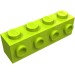 30414 - Brick Special 1 x 4 with 4 Studs on One Side - Lime