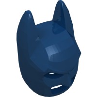 10113 - Mask, Batman Cowl [Plain] - Dark Blue