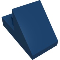 15672 - Slope 45Â° 2 x 1 with 2/3 Cutout [New Version] - Dark Blue