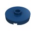 18674 - Dark Blue - Plate Special Round 2 x 2 with Center Stud (Jumper Plate)
