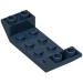 22889 - Dark Blue - Slope Inverted 45Â° 6 x 2 Double with 2 x 4 Cutout