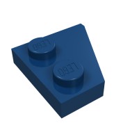 24299 - Wedge Plate 2 x 2 Left - Dark Blue