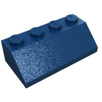 3037 - Slope 45Â° 2 x 4 - Dark Blue