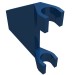 44676 - Dark Blue - Flag 2 x 2 Trapezoid with Flat Area between Clips