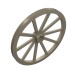 33212 - Dark Tan - Wheel Wagon Giant (56mm D., 7 studs Dia.)