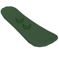 18746 - Sports Snowboard Small - Dark Green
