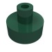 20482 - Dark Green - Tile Round 1 x 1 with Hollow Bar
