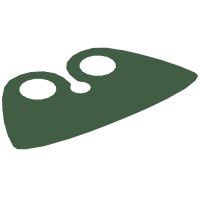 20551 - Neckwear Cape Collar, High Rounded - Dark Green