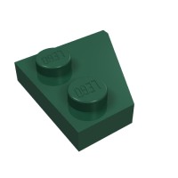 24299 - Wedge Plate 2 x 2 Left - Dark Green