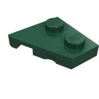 24307 - Wedge Plate 2 x 2 Right - Dark Green