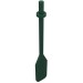 4794b - Dark Green - Equipment Oar / Paddle with Bar Handle