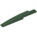 13731 - Dark Green - Brick Curved 10 x 1 [Symmetric Inside Ridges]