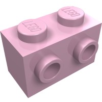 11211 - Brick Special 1 x 2 with 2 Studs on 1 Side - Bright Pink