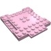 15624 - Bright Pink - Plate Special 8 x 9 x 2/3 with 1 x 4 Recessed