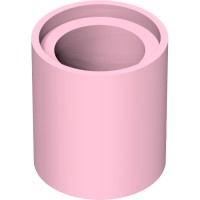 18654 - Technic Pin Connector Round 1L [Beam] - Bright Pink