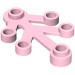2423 - Plant, Leaves 4 x 3 - Bright Pink