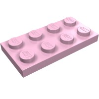 3020 - Plate 2 x 4 - Bright Pink