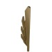 11091 - Pearl Gold - Creature Body Part, Wing 9L with Stylized Feathers