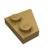 24299 - Wedge Plate 2 x 2 Left - Pearl Gold