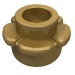 24866 - Plant, Flower, Plate Round 1 x 1 with 5 Petals - Pearl Gold