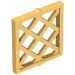 38320 - Window Pane Latticed 1 x 2 x 2 - Pearl Gold