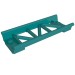 26022 - Vehicle Track, Roller Coaster Straight 8L - Dark Turquoise