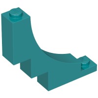 30099 - Brick Arch 1 x 5 x 4 Inverted - Dark Turquoise