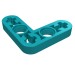 32056 - Dark Turquoise - Technic Beam 3 x 3 L-Shape Thin