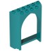 35565 - Panel 2 x 6 x 6 with Gothic Arch - Dark Turquoise