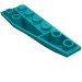 41764 - Wedge Curved Inverted 6 x 2 Right - Dark Turquoise