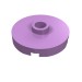 18674 - Medium Lavender - Plate Special Round 2 x 2 with Center Stud (Jumper Plate)