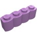 30137 - Medium Lavender - Brick Special 1 x 4 Palisade [aka Log]