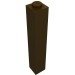 2453b - Dark Brown - Brick 1 x 1 x 5 with Solid Stud