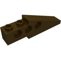 2744 - Technic Slope Long 1 x 6 with 3 Pin Holes - Dark Brown