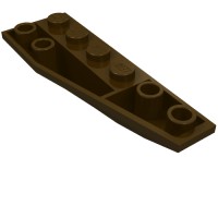 41764 - Wedge Curved Inverted 6 x 2 Right - Dark Brown