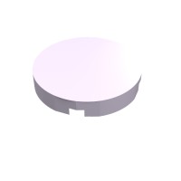 14769 - Tile Round 2 x 2 with Bottom Stud Holder - Lavender