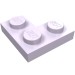 2420 - Plate 2 x 2 Corner - Lavender