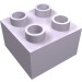 3437 - Duplo Brick 2 x 2 - Lavender