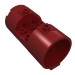 30360 - Dark Red - Cylinder 3 x 6 x 2 2/3 Horizontal Hollow Studs