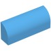 10314 - Brick Curved 1 x 4 x 1 1/3 No Studs - Dark Azure