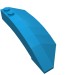 41750 - Dark Azure - Wedge Curved 8 x 3 x 2 Open Left