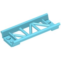 26022 - Vehicle Track, Roller Coaster Straight 8L - Medium Azure