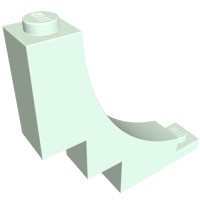 30099 - Brick Arch 1 x 5 x 4 Inverted - Light Aqua